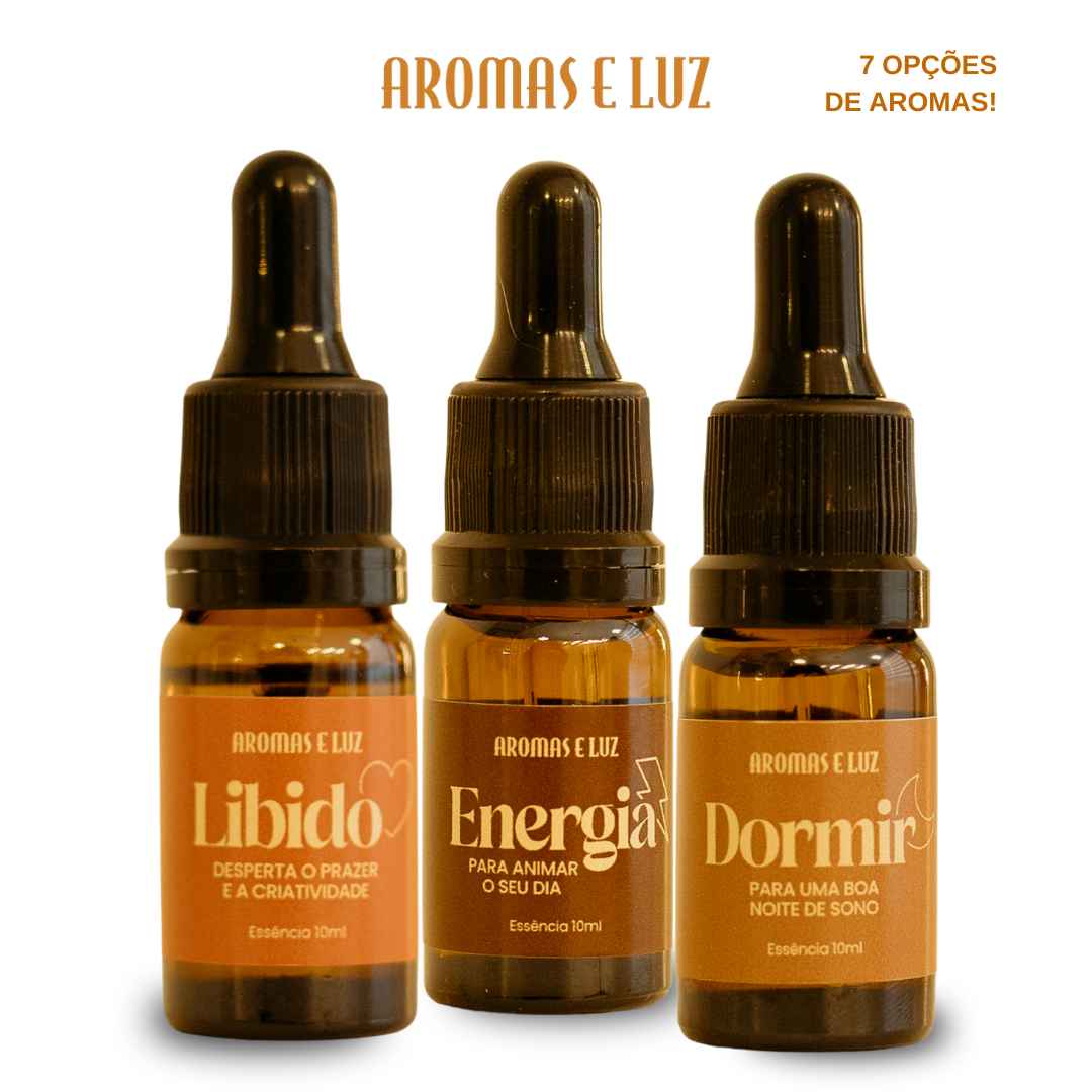 Monte Seu Kit Sensações - 3 Essências 10ml cada