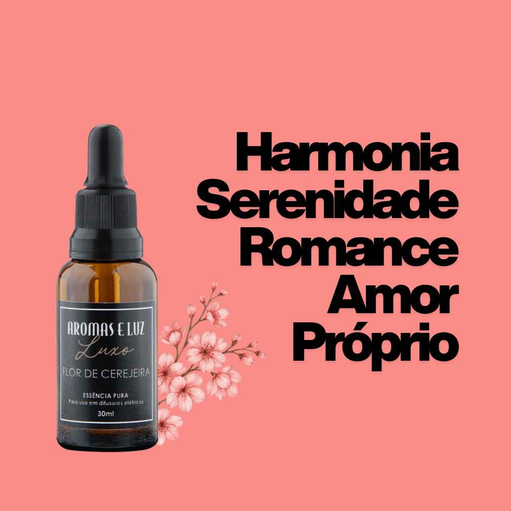 Essência Luxo de Flor de Cerejeira 30ml