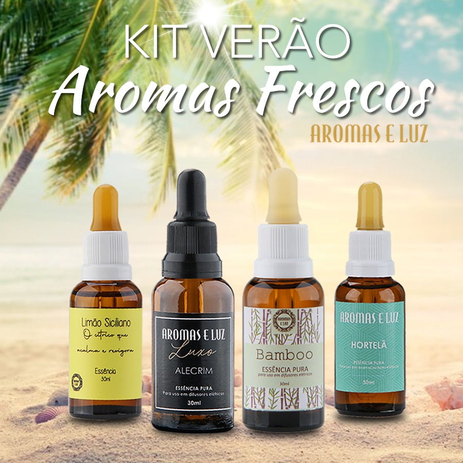 Kit Aromas do Verão - Frescor Inspirado na Natureza