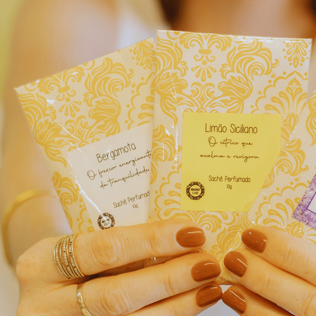 Sachê Perfumado de Bergamota 10g