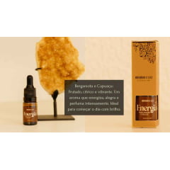 Kit Aromatizador Elétrico de porcelana + Essência Energia 10ml