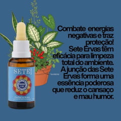 Essência de 7 Ervas 30ml