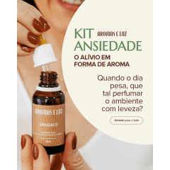 Kit Ansiedade - 3 aromas 30ml cada