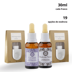 Monte seu Kit 2 Essências + 2 Aromatizadores Elétricos