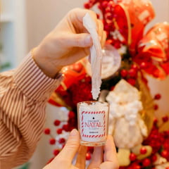 Vela Um Doce Natal - 100% Cera de Palma
