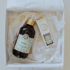 Kit Presente Água Perfumada Bamboo + Essência Bamboo