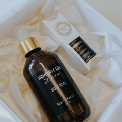 Kit Presente Água Perfumada Baunilha + Essência Baunilha